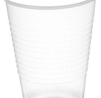 Amazon Basics Plastic Cups, Translucent, 12 Ounce, Pack of 500 Sale