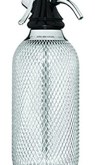 iSi North America Soda Siphon Classic Mesh Sodamaker for Making Carbonating Beverages, 1 Quart, Stainless Steel Sale