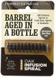 2 Pack - Barrel Aged in a Bottle Oak Infusion Spiral. Barrel Age Your Whiskey For Discount