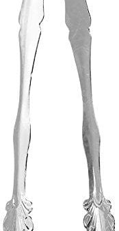 Elegance Silver 86242 Silver Plated Ice Tongs, 7  Online