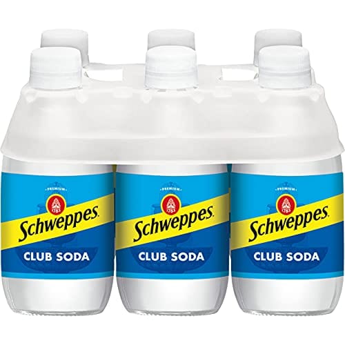 Schweppes Club Soda, 10 Fl Oz (pack of 6) Supply