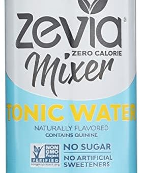 ZEVIA, SODA, TONIC WATER, ZERO CAL - 7.5 Fl Oz (Pack of 24) Online Sale