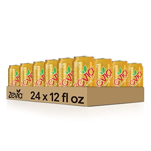 Zevia Zero Calorie Cream Soda, 12 Fl Oz (Pack of 24) Fashion