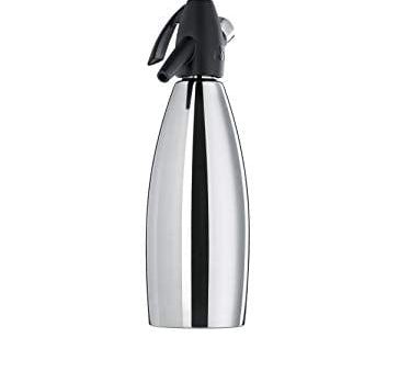 iSi North America Stainless Steel Soda Siphon, 1 Quart Fashion