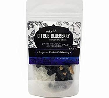 Rokz Citrus Blueberry Spirit Infusion Blend for Cocktails Online