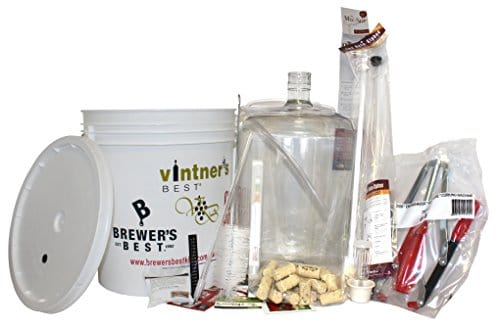 Midwest Homebrewing and Winemaking Supplies-HOZQ8-1644 Starter Equipment Kit w  Better Bottle & Double Lever Corker Fashion