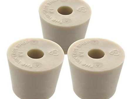 Craft A Brew 3827 Drilled Rubber Stopper #6 (Set of 3) Online Sale