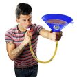 Chug Buddy Beer Bong, Beer Funnel with Hose, Drinking Funnel, Beer Bongzilla Funnel Bachelor Party Games, 4 Interchangeable Mouth Pieces, Long Funnel 3ft Tube, Beer Stick College Party, Drinking Games Online Sale