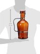 2 Liter Growler with Metal Handle- Amber Online Sale