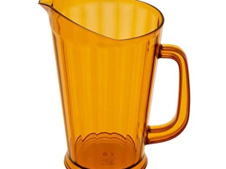 G.E.T. P-1064-1-A-EC BPA-Free Break-Resistant Plastic Serving Pitcher, 60 Ounce, Amber Cheap