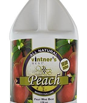 Vintners Best Fruit Wine Base-Peach,128 oz Hot on Sale