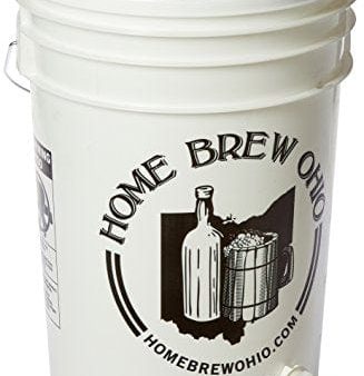 6.5 Gallon Bottling Bucket with Lid and Spigot for Bottling Beer For Discount