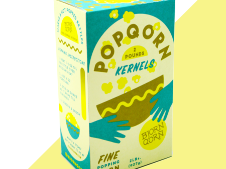 BjornQorn Fine Popping Kernels - POPQORN! For Discount